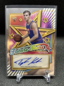 2024-25 Topps Chrome TYLER KOLEK RC AUTO Future Stars FSA-TK - Picture 1 of 2