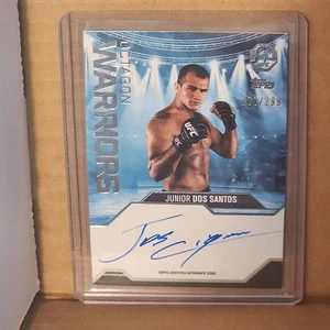 Junior Dos Santos 2025 Topps Knockout Octagon Warriors Autograph #136/299 - Picture 1 of 3