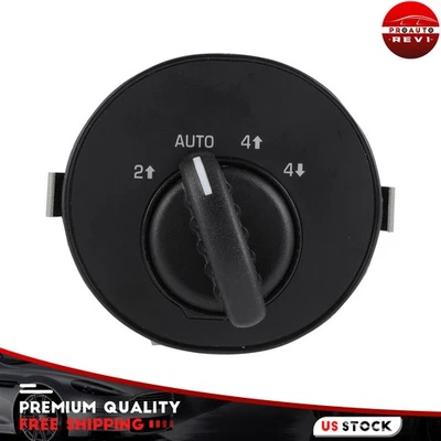 Interruptor seletor de tração nas 4 rodas para 2002-2009 Chevrolet Trailblazer Gmc Envoy - Imagem 1 de 4