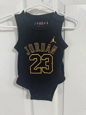Jordan 23 Infant Boys Sleeveless Bodysuit Size 6 Months - Image 1 of 3