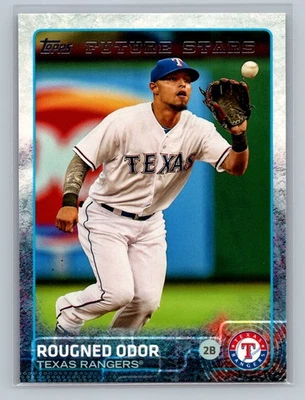 2015 Topps Rougned Odor  #491 - Texas Rangers - FUTURE STARS - Image 1 of 2