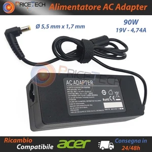 Alimentatore caricabatteria per ACER Aspire 5551G 5740 5740G 5920G 5930G 6920G - Foto 1 di 2