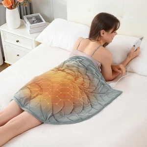 Weighted Heating Blanket 7 Lbs, 26" X 35" Large Size Weighted Heating Pad for Ba - Picture 1 of 9