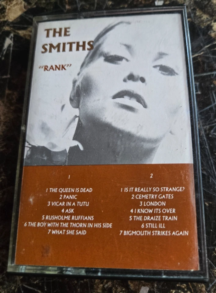 The Smiths Rank original 1988 canadian cassette - Image 1 of 3