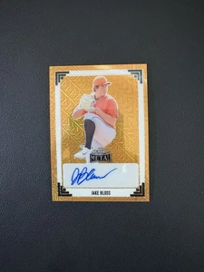 2024 Leaf Metal Baseball Jake Bloss Gold Mojo 1/1 Auto # 91a-jb3, A1 - Picture 1 of 2