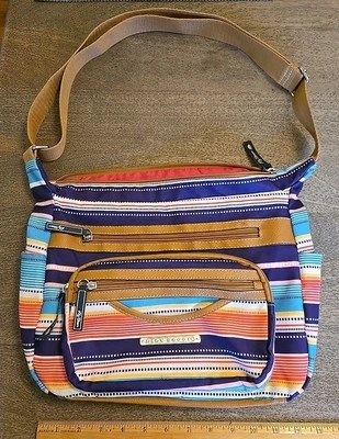 Lily Bloom Crossbody Lightweight Travel Purse Bag See All Pics And Description  - Image 1 of 4