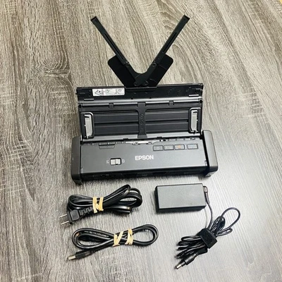 Epson WorkForce ES-200 Color Portable Document Scanner w/Power Adapter USB Cable - Image 1 of 4