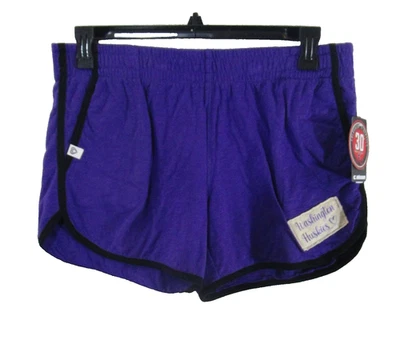 Shorts lounge casual feminino Colloseum Washington Huskies novo com etiquetas L roxo - Imagem 1 de 3