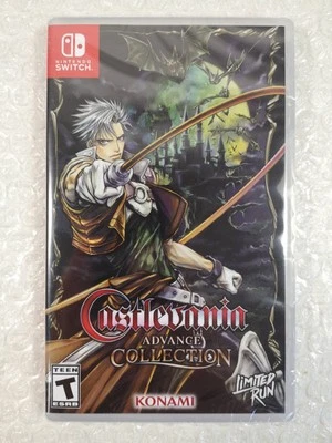 AMERICAIN CASTLEVANIA ADVANCE COLLECTION SWITCH USA NEW (CIRCLE OF THE MOON COVER) (LIMITE