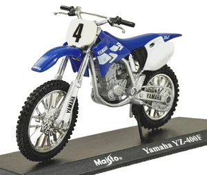MODELO MOTO YAMAHA YZ-400F ESCALA 1-18 MAISTO - Imagen 1 de 10