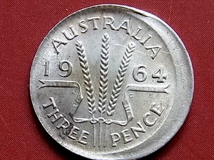 Australia. 1964 Mistruck Error 3d. Lip to 2mm at side. Near Full Lustre - aU/UNC - Imagen 1 de 2