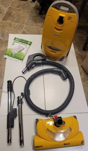Kenmore Elegance Yellow 116 Canister Vacuum. Tools, Bags, Clean. Works! - Picture 1 of 22