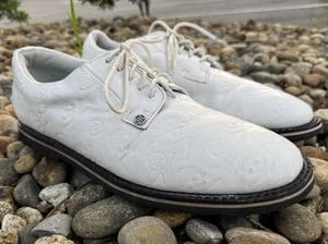 Women's G/FORE GALLIVANTER DEBOSSED SKULL GOLF SHOE G4MS20EF22-SONX US 11W GWSB - Picture 1 of 6