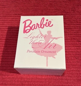 Avon 2001 Lighter Than Air Barbie Ballerina Christmas Ornament Caucasian COA  - Bild 1 von 4