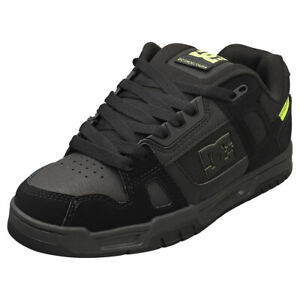 DC Shoes Stag Homme Black Lime Baskets Patin - 47 EU