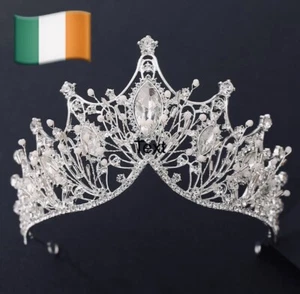 🇮🇪 Beautiful Communion Tiara,diamond Gems Crystals ,shipped From Ireland - Picture 1 of 3