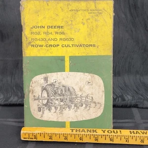 1966 JOHN DEERE RG2 RG4 RG6 RG430 RG630 ROW-CROP CULTIVATORS OP MANUAL OM-N97720 - Picture 1 of 8