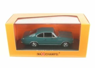 OPEL REKORD C COUPE 1966 BLU MAXICHAMPS 940046121 1/43 METAL MINICHAMPS - Immagine 1 di 4