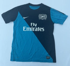 Arsenal 2011/12 Auswärts Fußball Trikot Nike Blau Kurzarm Jungen Jugend XL - Bild 1 von 12