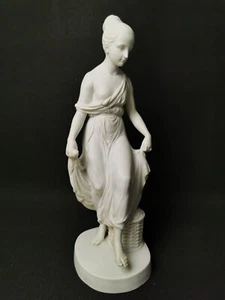 Statua classica francese in bisquit del XIX secolo di bisquit H 32 cm - Picture 1 of 8