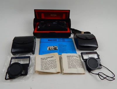 Ricoh FF-90 Auto 35mm AF Point Shoot Camera Accessory Bundle CAMERA NOT WORKING - Image 1 of 4