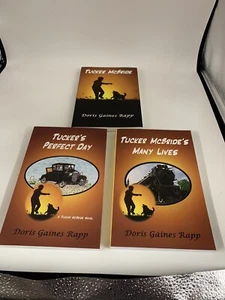 Tucker McBride Book Lot By Doris Gaines Rapp 3 Many Lives Perfect Day , Tucker - Bild 1 von 11