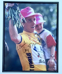 Greg Lemond / 1989 Tour de France Hand Signed 14x11 photograph - Picture 1 of 2
