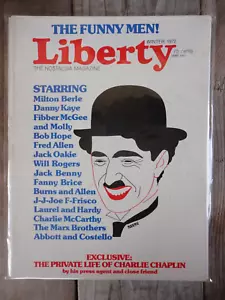 LIBERTY The Nostalgia Magazine - Winter 1972 - The Funny Men / Charlie Chaplin - Picture 1 of 19