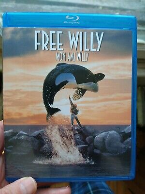 Free Willy 1 (Blu-ray Disc 2015) Save Keiko Orca Madsen Green Rare OOP EN/FR/ESP • 132.83£