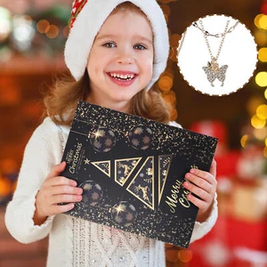 Jewelry Advent Calendars 2024 Bracelet Necklace Countdown Calendar 24 impart - Picture 1 of 7