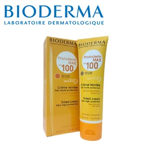 New BIODERMA PHOTODERM MAX Light Tinted Cream SPF 100 Sunscreen Sunblock 40ml - Picture 1 of 9
