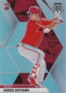 2020 CHRONICLES MOSAIC PRIZMS SILVER RC SHOGO AKIYAMA CINCINNATI REDS B4706 - Picture 1 of 2