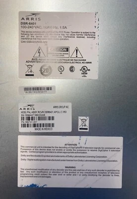 Motorola DSR 6401 Multichannel Receiver 582741-001 Single Channel Transcoder - Image 1 of 3