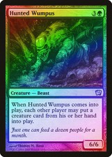 Hunted Wumpus FOIL 9th Edition NM Green Uncommon MAGIC GATHERING CARD ABUGames