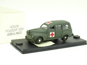Verem 1/43 - Peugeot 203 Break Ambulance Military - Picture 1 of 1