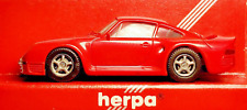 HERPA High Tech 2501 - PORSCHE 959 Rot 1:87 - Neuwertig mit Herpa-VP