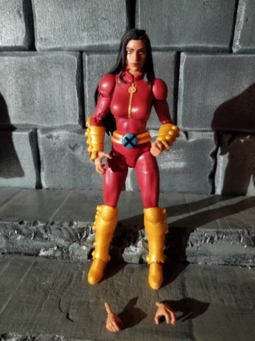 Marvel Legends X-Men 6 Inch Action Figure BAF CH'OD Monet St. Croix Loose No BAF Cover