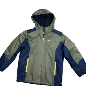 Swiss Tech Green Zip Up Hood 3 in 1 Jacket Boys XL Gorpcore Outdoors Sportswear - Picture 1 of 14