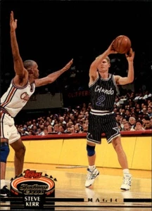 1992-93 Topps Stadium Club Steve Kerr Card # 393 Orlando Magic UER Error MINT - Picture 1 of 2