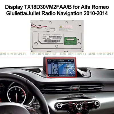 Pantalla 7" TX18D30VM2FAA/B para Alfa Romeo Giulietta Juliet Radio Navegación Foto 1 de 4