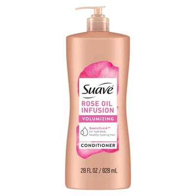Suave Professionals Rose Oil Infusion Conditioner, Volumizing, 28 fl oz - Image 1 of 4