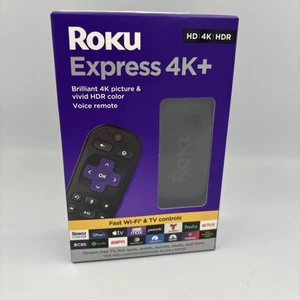 Roku Express 4K+ 3941 HDR Media Streamer - BRAND NEW - Picture 1 of 4