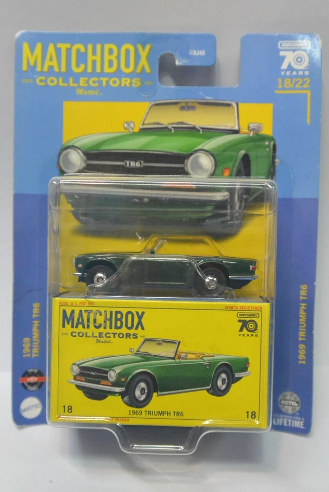 2023 Matchbox Collectors Diecast car 1969 TRIUMPH TR6 - Image 1 of 1