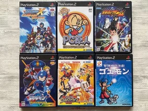 SONY PS2 Rockman & PC Genjin & World Fighters & Astro Boy & Goemon de Japón - Imagen 1 de 14