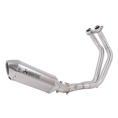 Full Exhaust System Header Pipe Muffler For Yamaha TRACER 7 MT-07 FZ07 XSR700 — 第 1/4 张图片