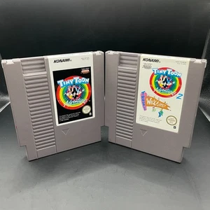 Tiny Toon Adventures 1+2, Set, NES, Nintendo Entertainment System - Imagen 1 de 2