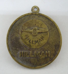 Antiguo llavero publicitario coche HILLMAN Inglaterra coche vintage Automobilia - Imagen 1 de 5