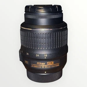 Nikon AF-S DX  Nikkor 18-55mm 1:3.5-5.6G VR Lens - NICE - Picture 1 of 5