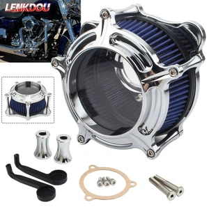Clear Air Cleaner Intake Filter For Harley Touring Road King Street Glide 08-16  - Bild 1 von 9