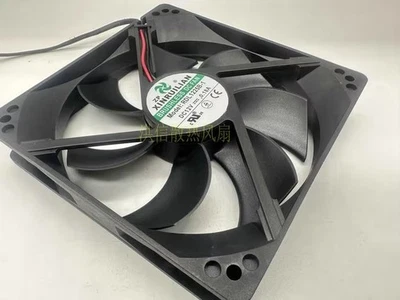 XINRUILIAN 12025 RDL1225B-1 DC12V 0.18A 120*25MM 2-wire cooling fan - Image 1 of 3